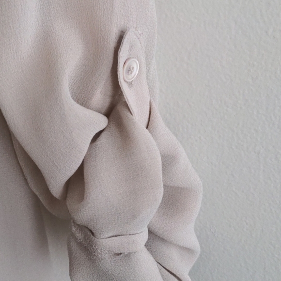 Grey silk blouse - Picture 5 of 5